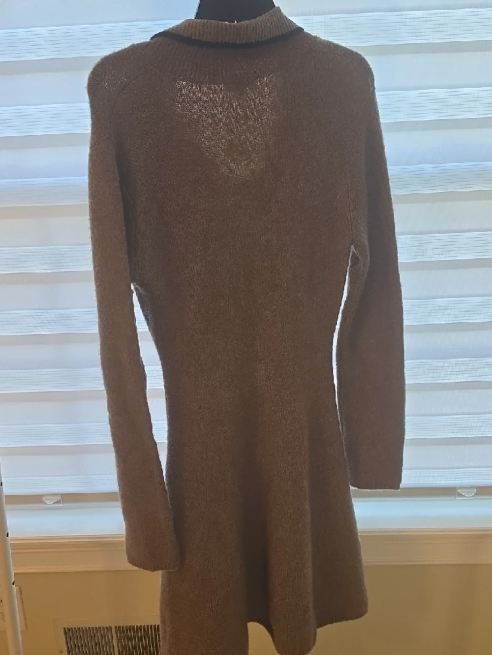 STAUD Dujour Knit Fit & Flare Minidress Size L $395 - Picture 6 of 6